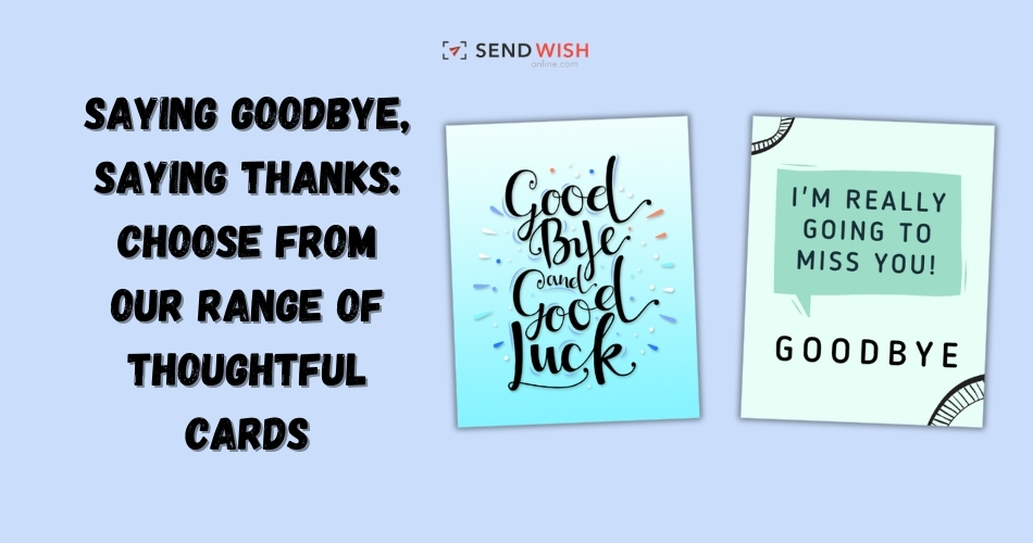 A Touch of Personalization: Designing a Sincere Goodbye Card