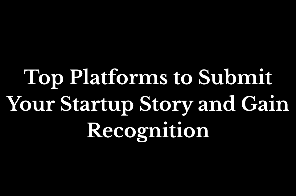 Share Your Startup Story